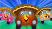 Five Little Turkeys | Car Song And Rhymes | Happy Thanks Giving
