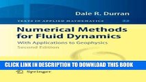 Read Now Numerical Methods for Fluid Dynamics: With Applications to Geophysics (Texts in Applied