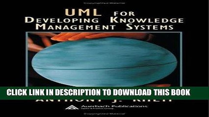 Ebook UML for Developing Knowledge Management Systems Free Read