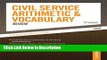 [Download] Civil Service Arithmetic   Vocabulary Review (Arco Civil Service Arithmetic