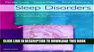 Best Seller Sleep Disorders: Diagnosis Management and Treatment Free Read