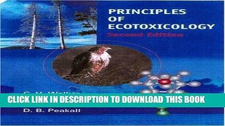 Ebook Principles of Ecotoxicology, 2nd Edition Free Read