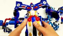 Blue Color Carbot Tobot Transformers Robot Transformation Car Toys 파란색 헬로카봇 또봇 트랜스포머 자동차 장난감 변신 동영상