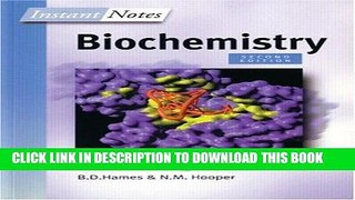 Ebook Instant Notes in Biochemistry Free Read