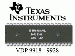 Modes graphiques pour TMS9918 et TMS9928