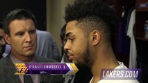 D'Angelo Russell Postgame Interview | Suns vs Lakers | November 6, 2016 | 2016-17 NBA Season