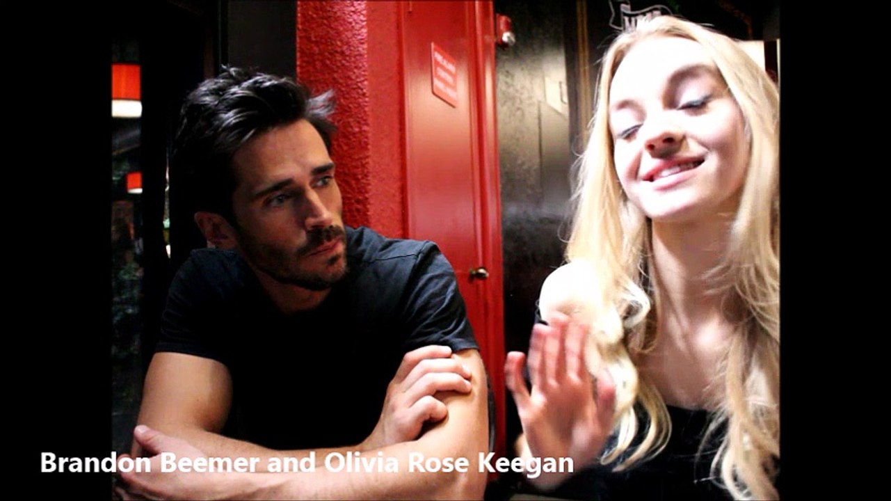 Brandon Beemer and Olivia Rose Keegan at 2016 Days of our Lives Day of Days Event