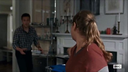 The Walking Dead 6 X 09 "No Way Out" pRick Grimmy Goes Insane
