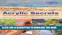 [PDF] Epub Acrylic Secrets: 300 Tips and Techniques for Painting the Easy Way Full Online