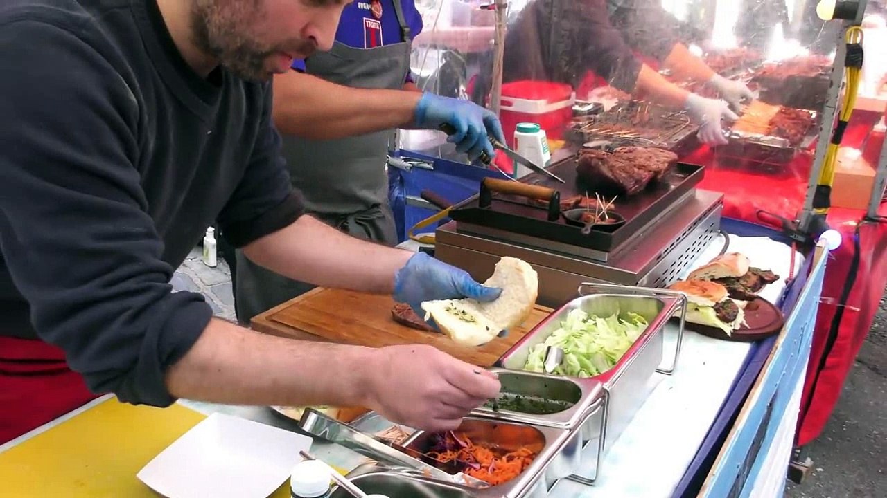 Street Food in Europe || All kind of beef