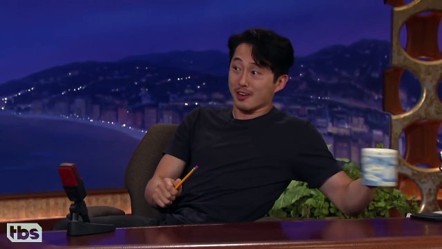 Steven Yeun Already Has A New Post “Walking Dead” Job - CONAN on TBS