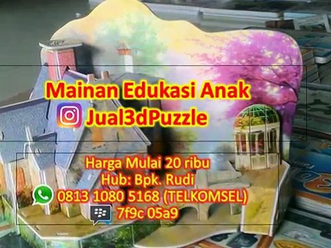 WA 0813 1080 5168 (TELKOMSEL), Jual 3d Puzzle Kaskus