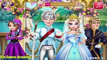 Frozen Elsa and Jack - Ice Queen Wedding Kiss