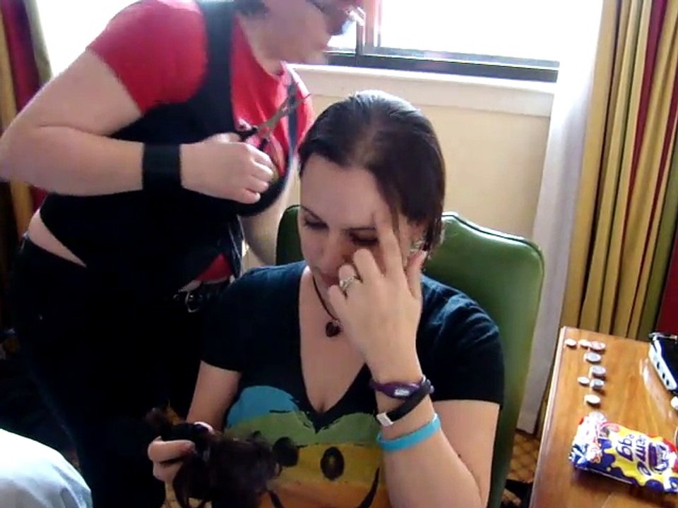 charity head shave
