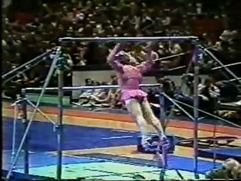 1981 Nadia Tour gymnastics Paul Hunt comedy uneven bars