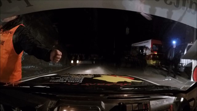 Rallye du Haut Pays Niçois 2016 ES8 Col St Roch - Lucéram (nuit) Casciani Ludo Talbot Sunbeam ti