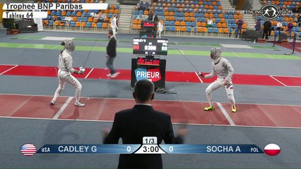 CdM SD Orléans - T64 Socha (POL) vs Cadley (USA)