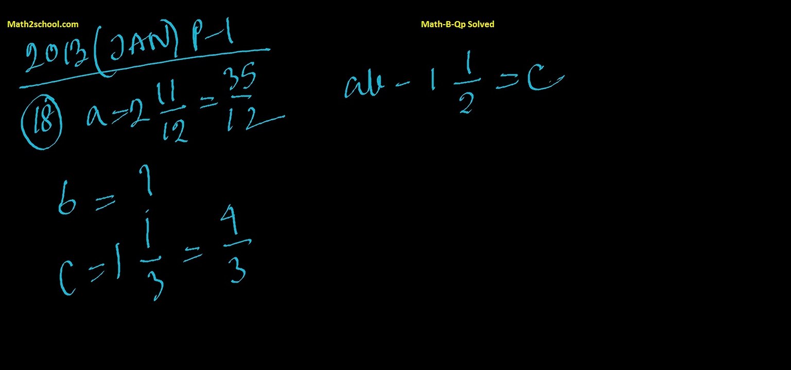 MathsB-QP-2013(Jan)-18