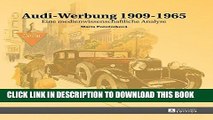 [PDF] Audi-Werbung 1909-1965: Eine medienwissenschaftliche Analyse (German Edition) Popular Online