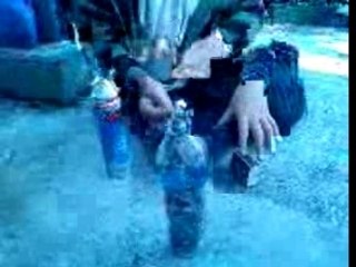 Fumigene foireux devenu sarbacane/petard