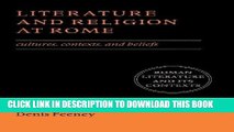 Best Seller Literature and Religion at Rome: Cultures, Contexts, and Beliefs (Roman Literature and