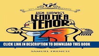 Ebook Lend Me a Tenor (Acting Edition) Free Read