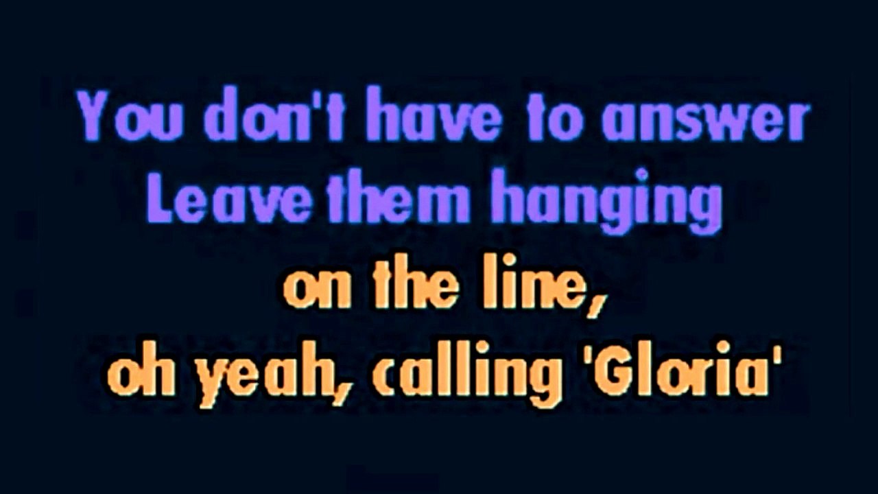 Laura Branigan - Gloria KARAOKE / INSTRUMENTAL