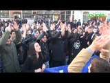 Caserta - Scuola, Provincia senza fondi: protestano gli studenti (18.11.16)