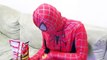 Spiderman vs Joker Toilet Fart Prank Superheroes Webs Fun in real life IRL