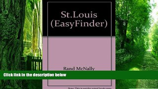 Buy  Rand McNally St. Louis Easyfinder Map Rand McNally  Full Book