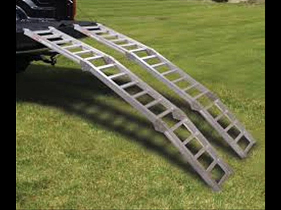 Alumininum atv ramp