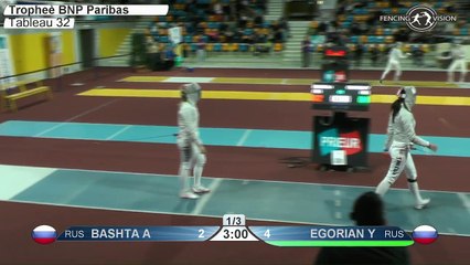 CdM SD Orléans - T32 Egorian (RUS) vs Bashta (RUS)