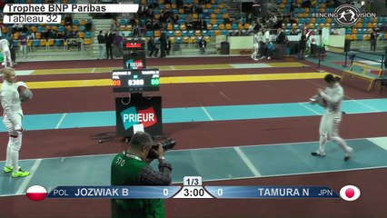 CdM SD Orléans - T32 Tamura (JPN) vs Jozwiak (POL)