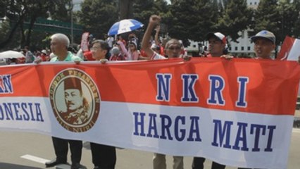 Multitud de personas reclaman en Indonesia la unidad del país