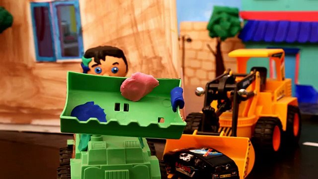 Batman vs Superman Wrestling STOP MOTION PLAY DOH ~ Superhero PLAY DOH STOP MOTION for kids