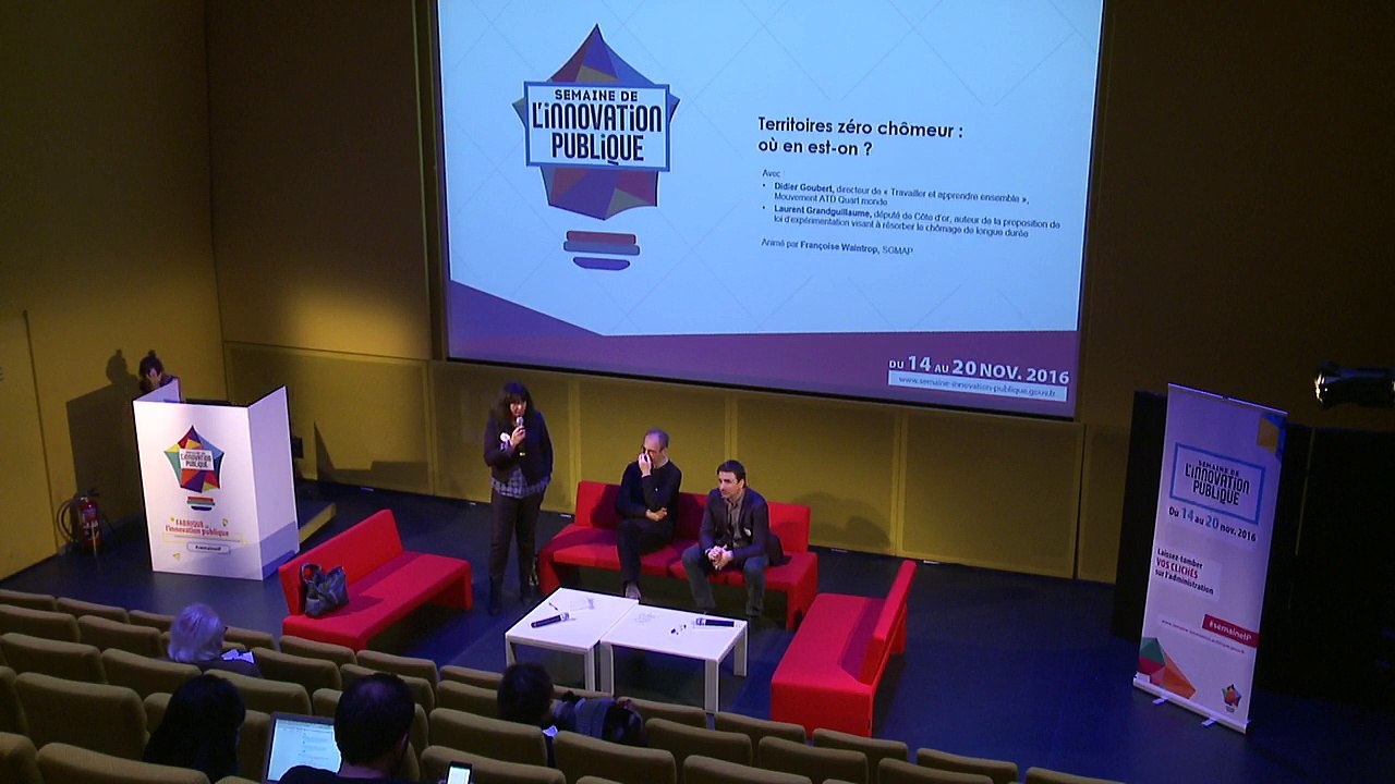 19/11/16 de 12h-13h /  Territoires Zéro Chômeurs : Où est-on ?