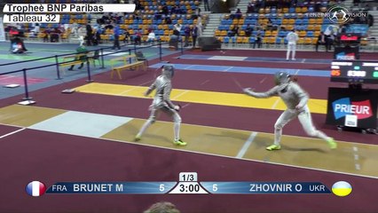 CdM SD Orléans - T32 Brunet (FRA) vs Zhovnir (UKR)