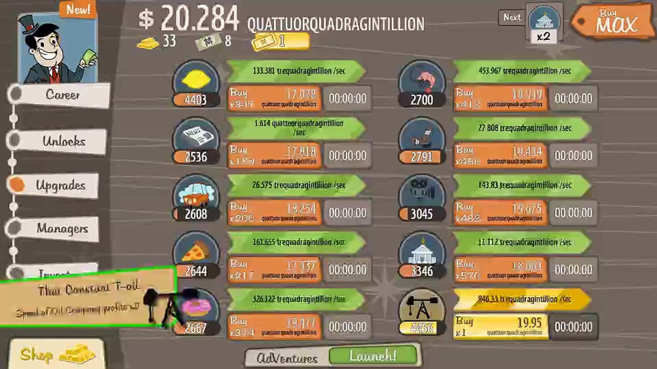 Adventure Capitalist lets play 4