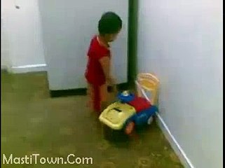 Baby-is-Superman-Spiderman-ka-Fan-Funny