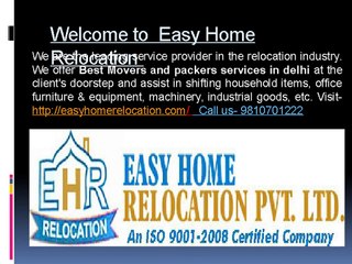 Download Video: Relocation Services In Delhi | Household Movers And Packers