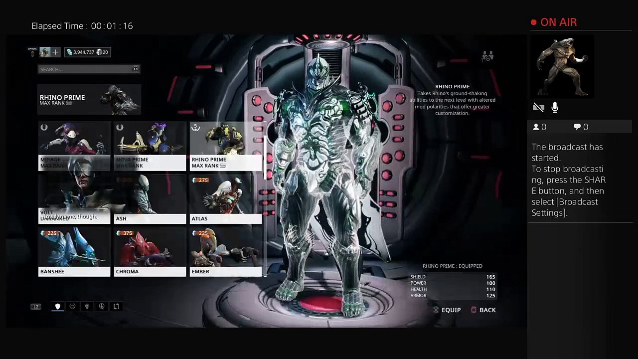 WARFRAME 1VSALL