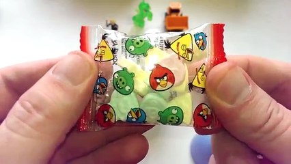 Surprise eggs angry birds candy pony peppa pig big truck car