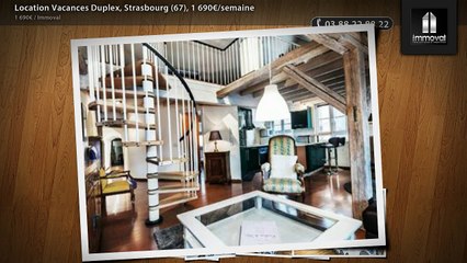 Location Vacances Duplex, Strasbourg (67), 1 690€/semaine
