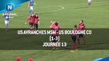 J13 : US Avranches MSM - US Boulogne CO (1-3), le résumé