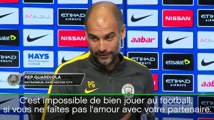 Man City - Quand Guardiola encourage ses joueurs à faire l'amour