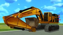 Excavator ABC Song | ABC Songs for Children | Nursery Rhymes | Numbers Counting to 10