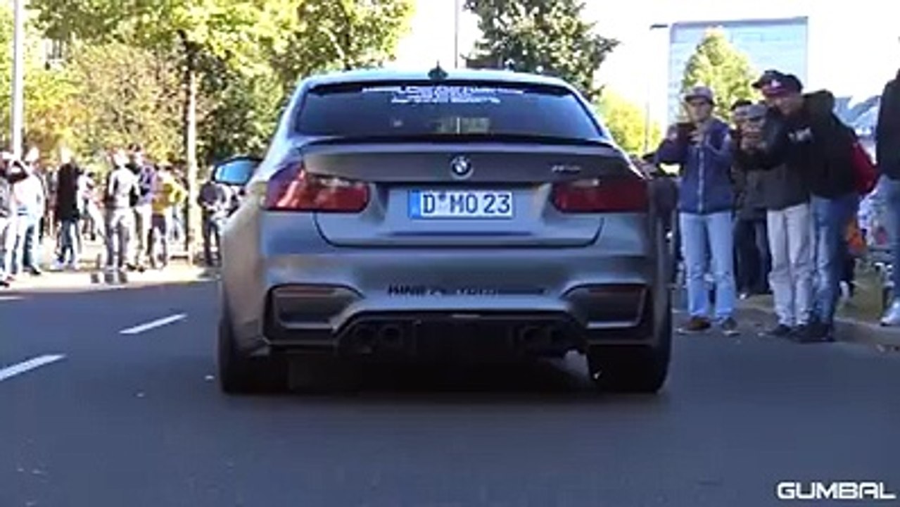 575 HP #BMW #F80 M3 #King Performance #GUMBAL - #BRUTAL REVS !!!!