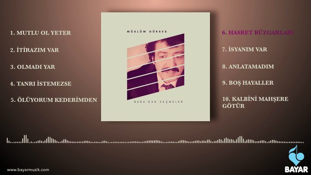 Müslüm Gürses - Hasret Rüzgarları