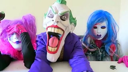 Spiderman vs Frozen Elsa vs Joker Squad! Oreo Challenge! Cartoons for Kids