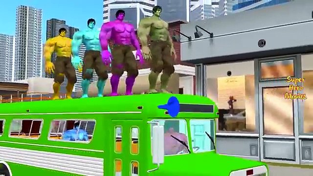 Baby Hulk Vs Spiderman Finger Family Rhymes For Children | Little Babies Nursery Rhymes Collection